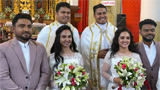 Twin brothers marry twin sisters, twin priests officiate Kerala wedding